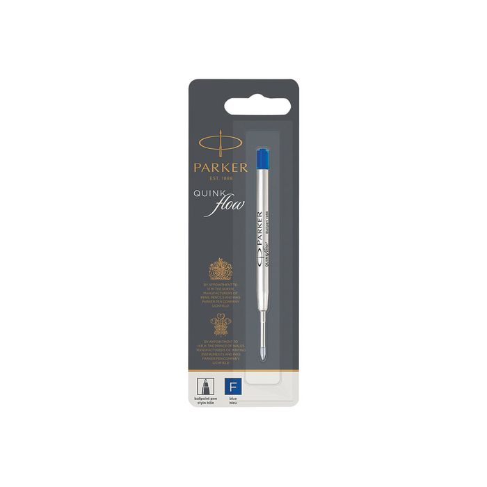 3501170909423-Parker - Recharge pour stylo à bille - bleu - pointe fine-Avant-1