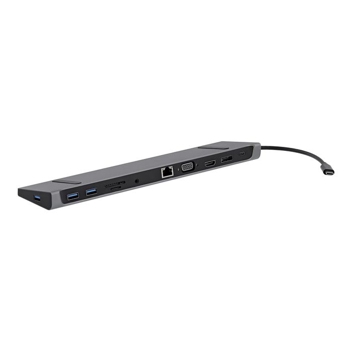 3303170112045-T'nB - Station d'accueil 11 en 1 (avec chargeur) - USB-C, VGA, HDMI-Angle gauche-0