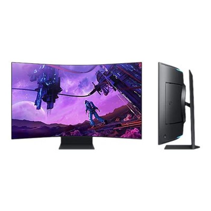 8806094408072-Samsung Odyssey Ark S55BG970NU - écran 55" QLED - incurvé - 4K - HDR-Multi-angle-4