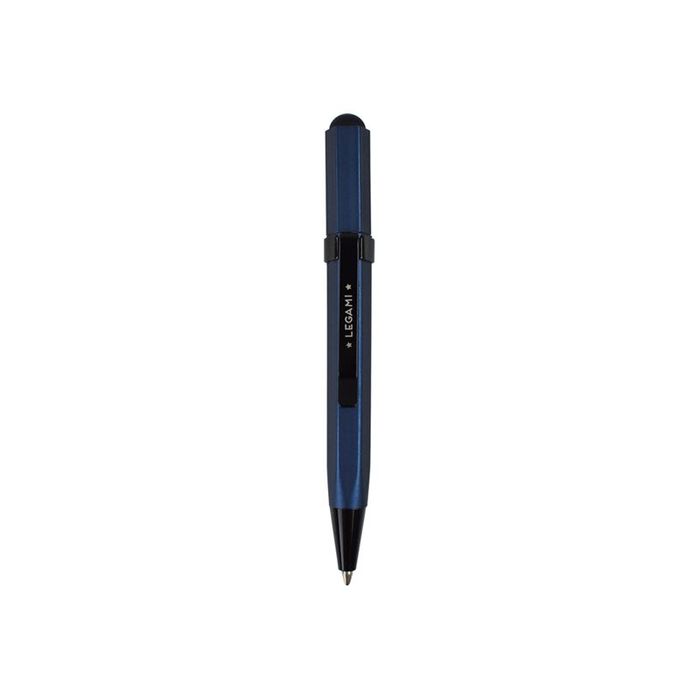 8051739305302-Legami Smart Touch - Mini stylo à bille tactile - bleu métallique-Angle gauche-0