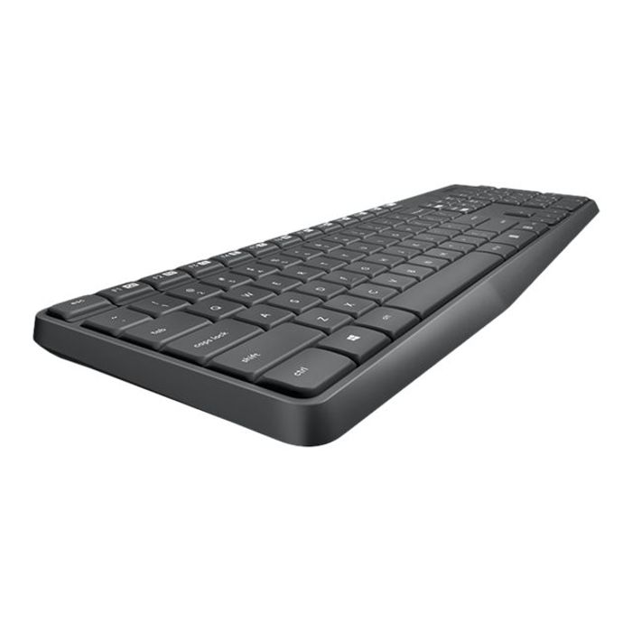 5099206063853-Logitech MK235 - ensemble clavier sans fil et souris sans fil -Angle gauche-3