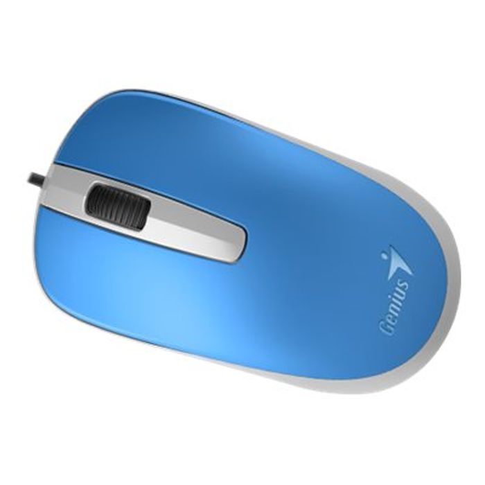 4710268250999-Genius DX-120 - souris filaire - Bleu-Haut-1