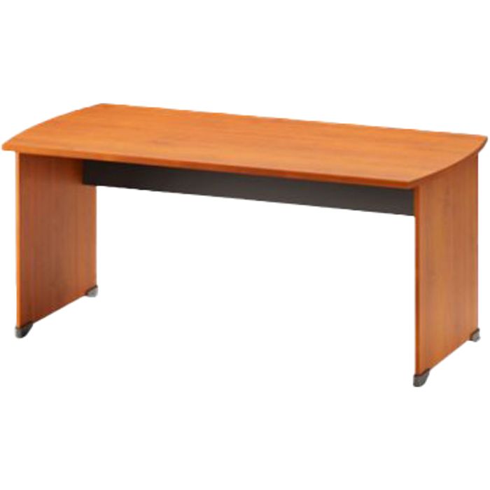 3483600739261-Bureau JAZZ+ - 160 cm - Pieds panneaux - Aulne--0