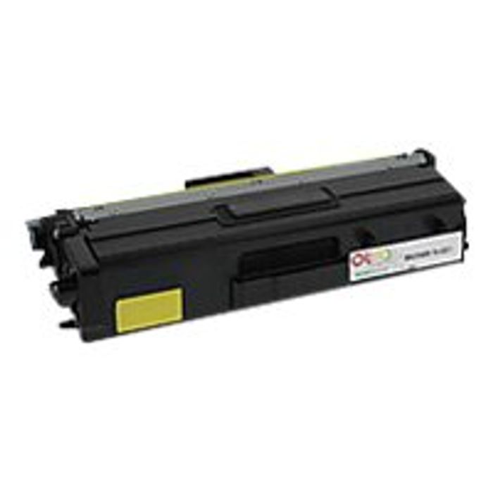 3112539748838-Cartouche laser compatible Brother TN423 - jaune - Owa K18064OW-Avant-0