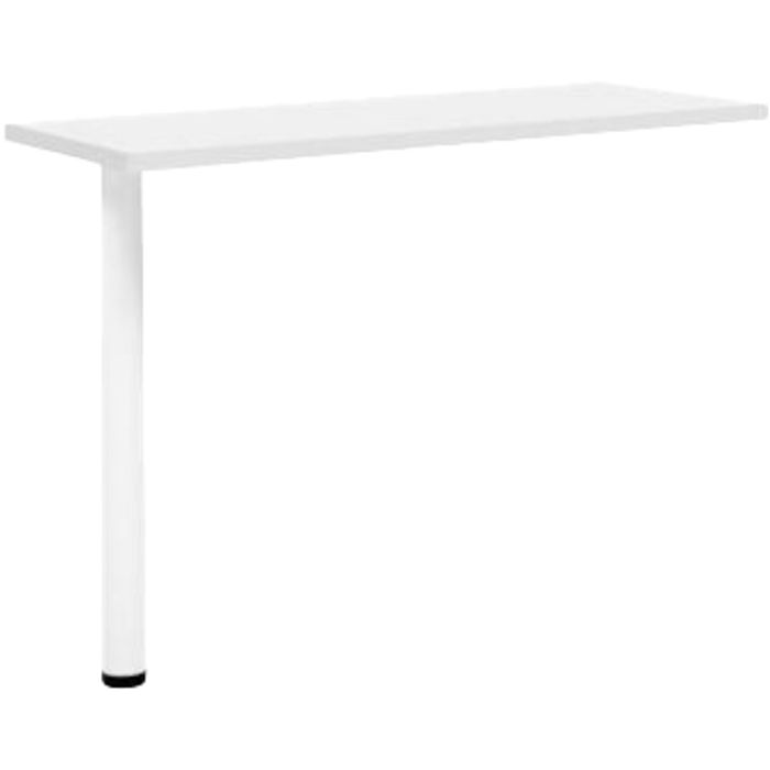 3483600706171-Retour direct pour bureau YES ! - L100 x H74 x P45 - Pied fixe - Blanc--0