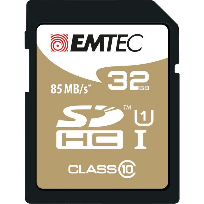 3126170112767-Emtec Elite Gold - carte mémoire 32 Go - Class 10 - SDHC UHS-I U1--0