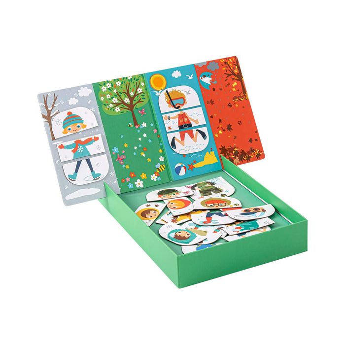 8410782171607-Apli Kids - Jeu magnétique Saisons-Angle gauche-1