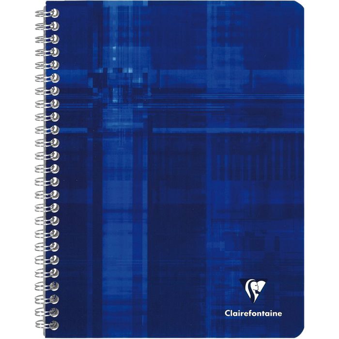 3329680687217-Clairefontaine - Cahier à spirale 17 x 22 cm - 100 pages - grands carreaux (Seyes) - disponible dans diff--4