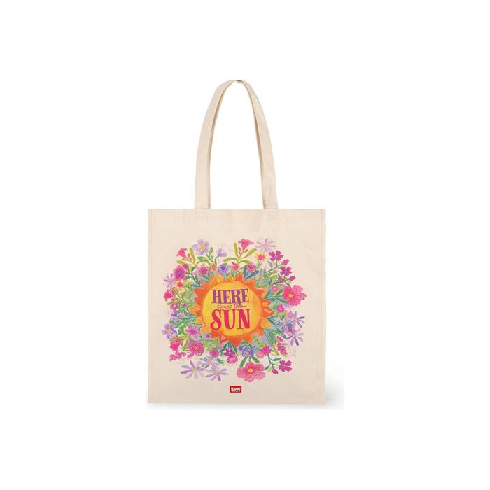 8053610785715-Legami - Sac en coton - Tote Bag - sunflower-Avant-0