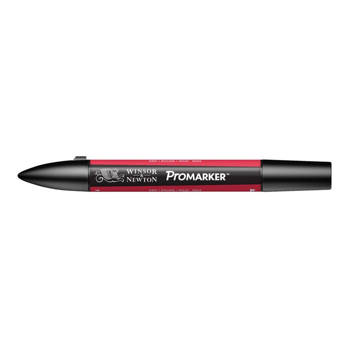 0884955042168-ProMarker - Marqueur double pointe - rouge-Angle gauche-1