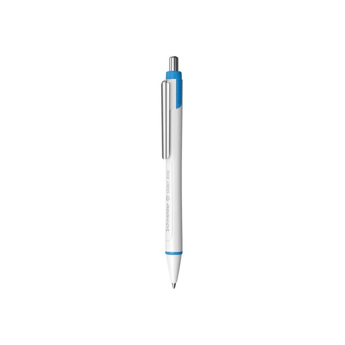 4004675125088-Schneider Slider Xite - 30 Stylos à bille - couleurs assorties - 90% plastique bio-Angle gauche-0