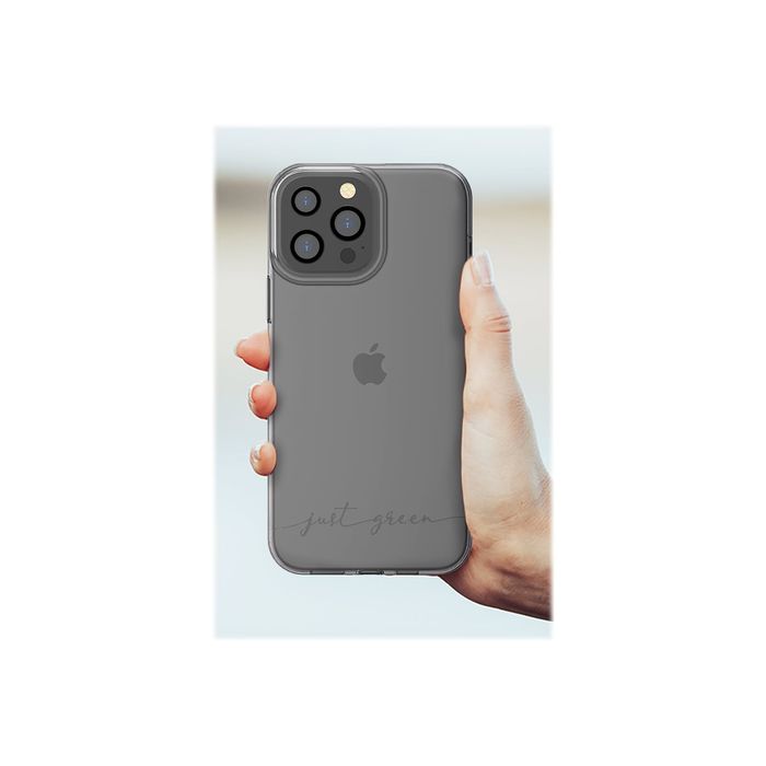 3571211463771-Just Green - coque de protection pour Iphone 13 Pro Max - transparent-Avant-3