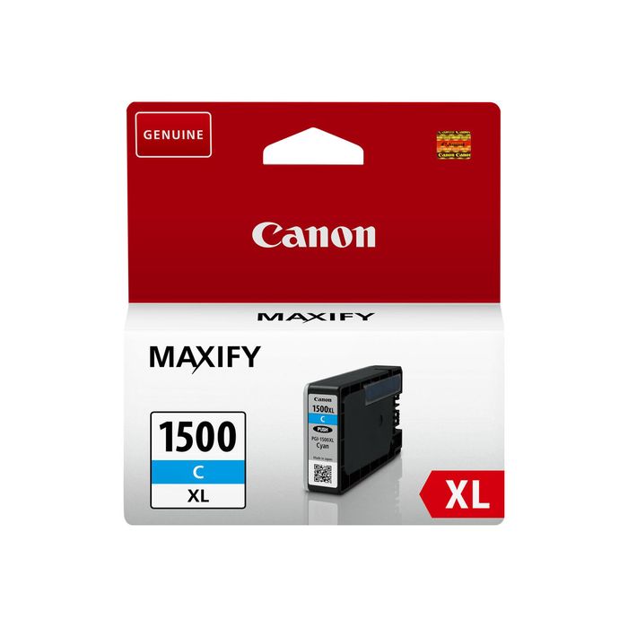 4549292003888-Canon PGI-1500XL - cyan - cartouche d'encre originale-Avant-2