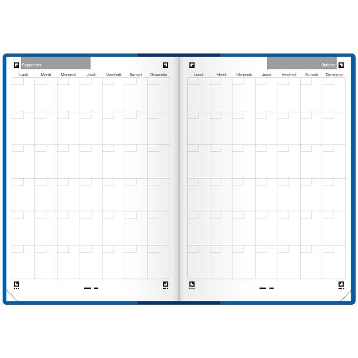 3147280129957-Agenda Oxford Teacher perpétuel - 21 x 29,7 cm - bleu - Hamelin--7