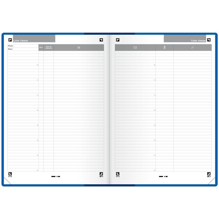 3147280129957-Agenda Oxford Teacher perpétuel - 21 x 29,7 cm - bleu - Hamelin--5