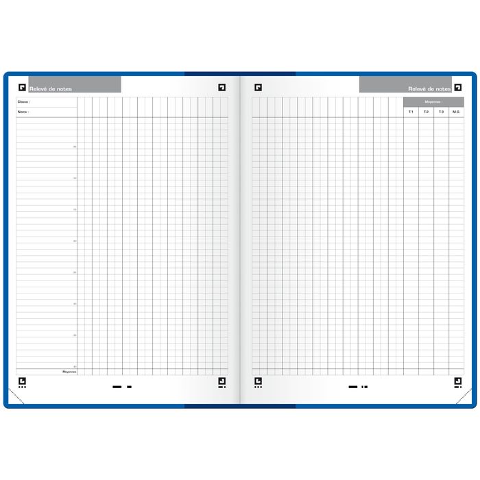 3147280129957-Agenda Oxford Teacher perpétuel - 21 x 29,7 cm - bleu - Hamelin--4