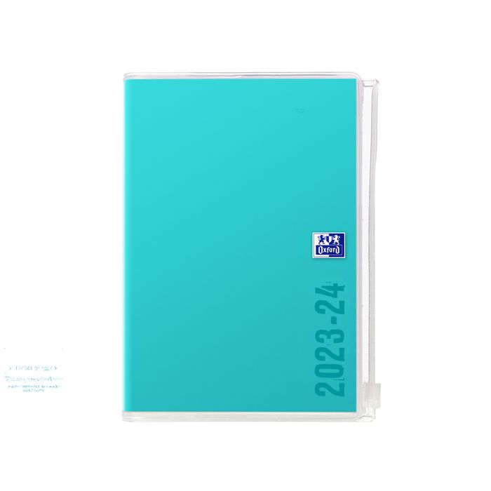 3147281947307-Agenda Oxford Création Zip - 1 jour par page - 12 x 18 cm - différentes couleurs disponibles - Hameli--3