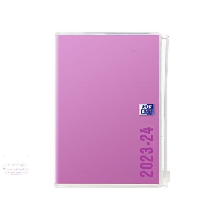 3147281947307-Agenda Oxford Création Zip - 1 jour par page - 12 x 18 cm - différentes couleurs disponibles - Hameli--4