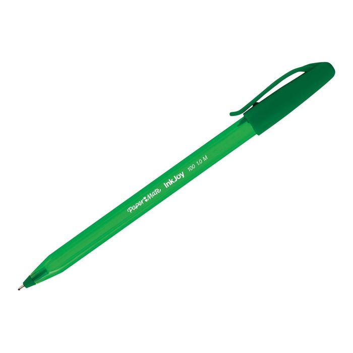 3501170958117-Paper Mate InkJoy 100 - Stylo à bille - vert-Angle gauche-0