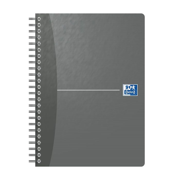3020120022048-Oxford Office Essentials - Cahier à spirale A5 - 180 pages - petits carreaux (5x5 mm) - disponible dans diff--6