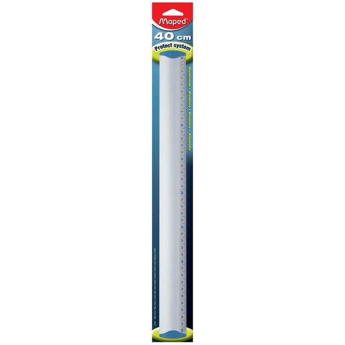 3154141200403-Maped - Règle aluminium 40 cm--0