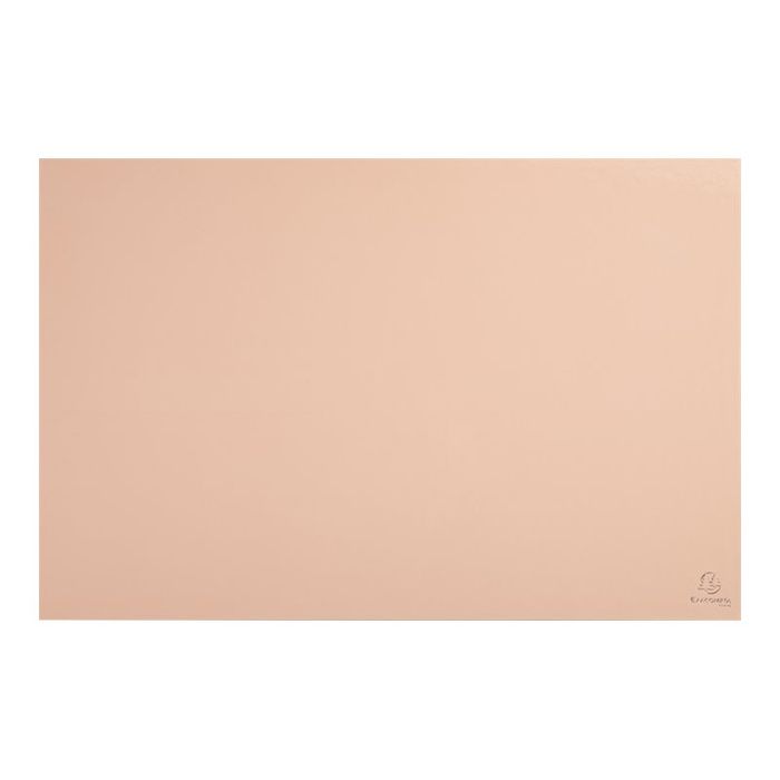 9002493099906-Exacompta Aquarel - Sous-main en carton - corail-Avant-0