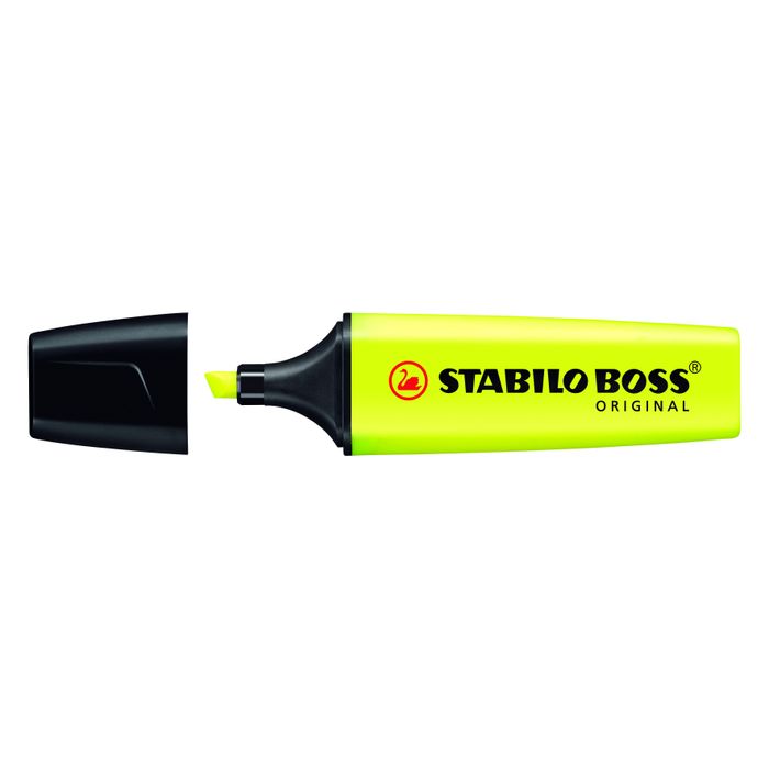 4006381333627-STABILO BOSS ORIGINAL - Surligneur - jaune--0