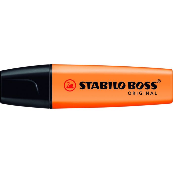 4006381333672-STABILO BOSS ORIGINAL - Surligneur - orange--1