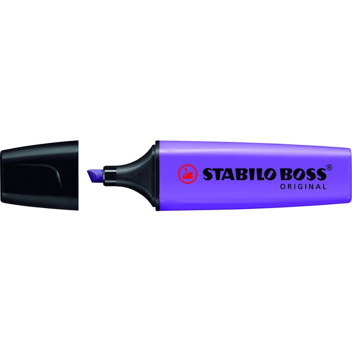 4006381118743-STABILO BOSS ORIGINAL - Surligneur - lavande--0