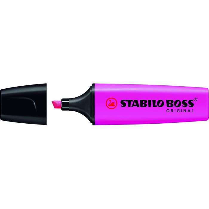 4006381333696-STABILO BOSS ORIGINAL - Surligneur - lilas--0