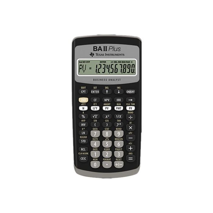 2012348245928-Calculatrice financière BA II Plus - pour étudiants en finance, comptabilité et gestion-Avant-0