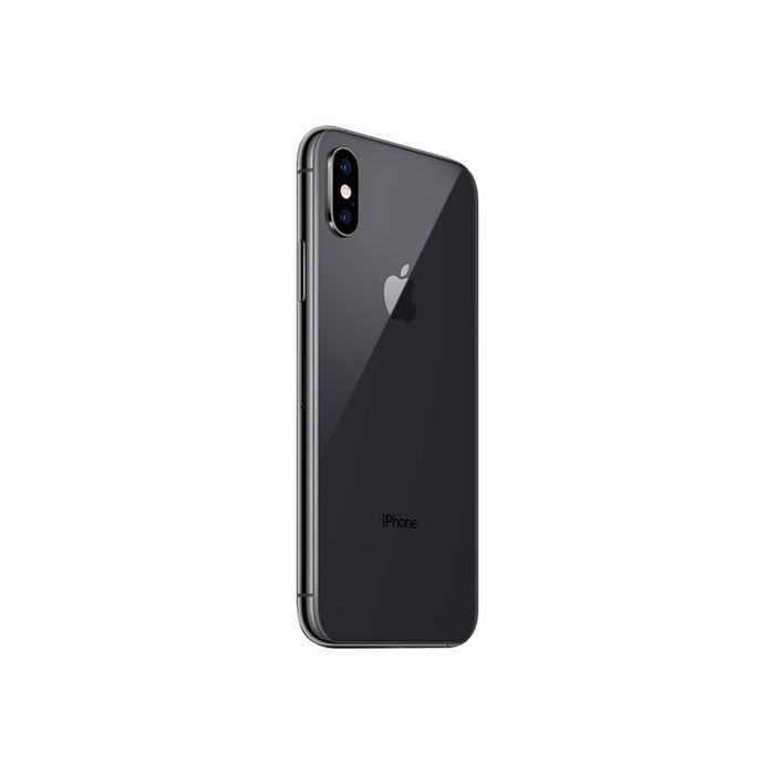 3701083037422-Apple iPhone XS - Smartphone reconditionné grade B (Bon état) - 4G - 256 Go - gris sidéral-Arrière-1