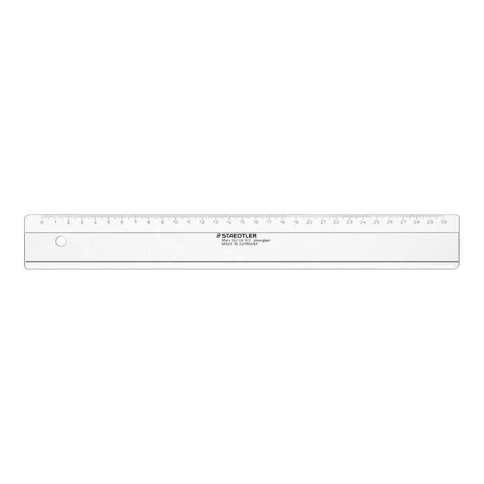 4007817562130-Staedtler Mars - Règle 30 cm-Avant-1