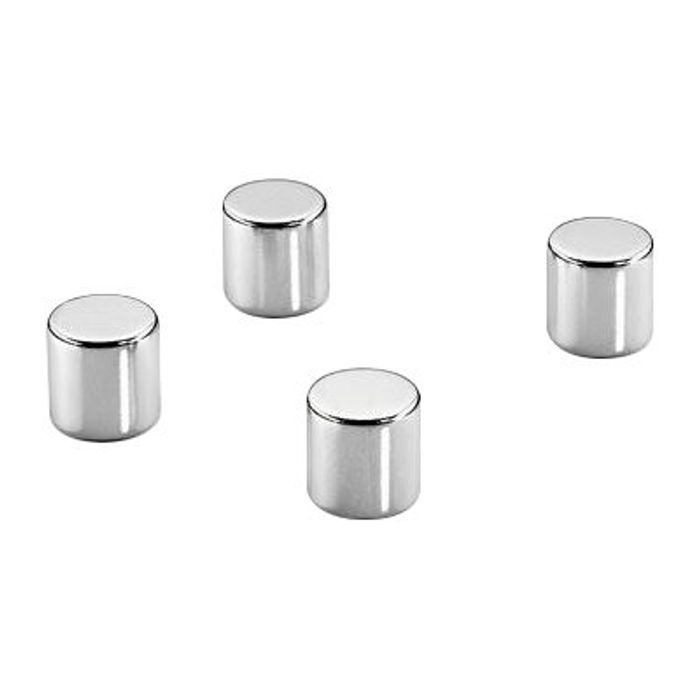 4009729064344-DAHLE - 4 aimants super puissants cylindrique NEODIME - 1 cm de diamère-Avant-0