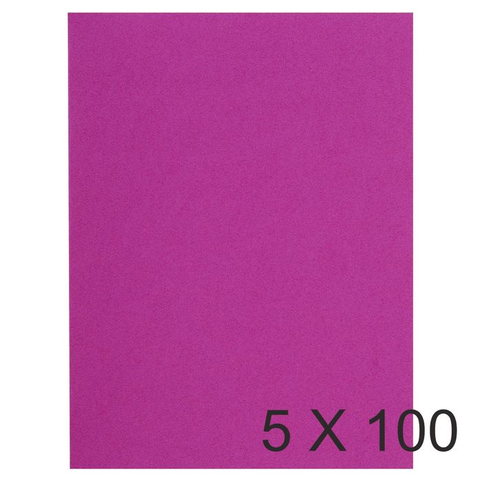 3288581601206-Exacompta Flash - 5 Paquets de 100 Chemises - 220 gr - fuchsia--0