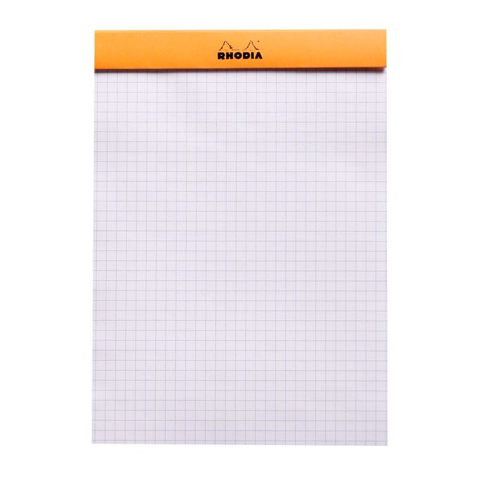 3030920162004-Rhodia Classic - Bloc notes - A5 - 80 pages - petits carreaux - 80g--2