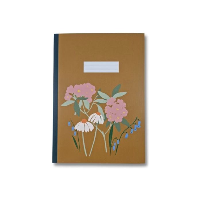 3700368758250-Blue Art Mr&Mrs Clynk Lilla - Carnet de notes A5 - ligné - 96 pages - bosquet rose-Avant-0