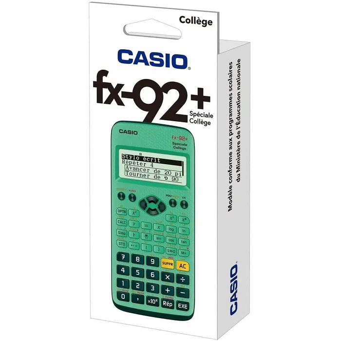 2012348151014-Calculatrice scientifique Casio fx-92+ reconditionnée - calculatrice spéciale Collège --1