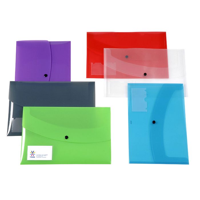 3135251760834-Viquel Propyglass - Enveloppe plate - A4 - disponible dans différentes couleurs--0