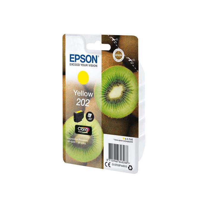 8715946646268-Epson 202 Kiwi - jaune - cartouche d'encre originale-Angle droit-1