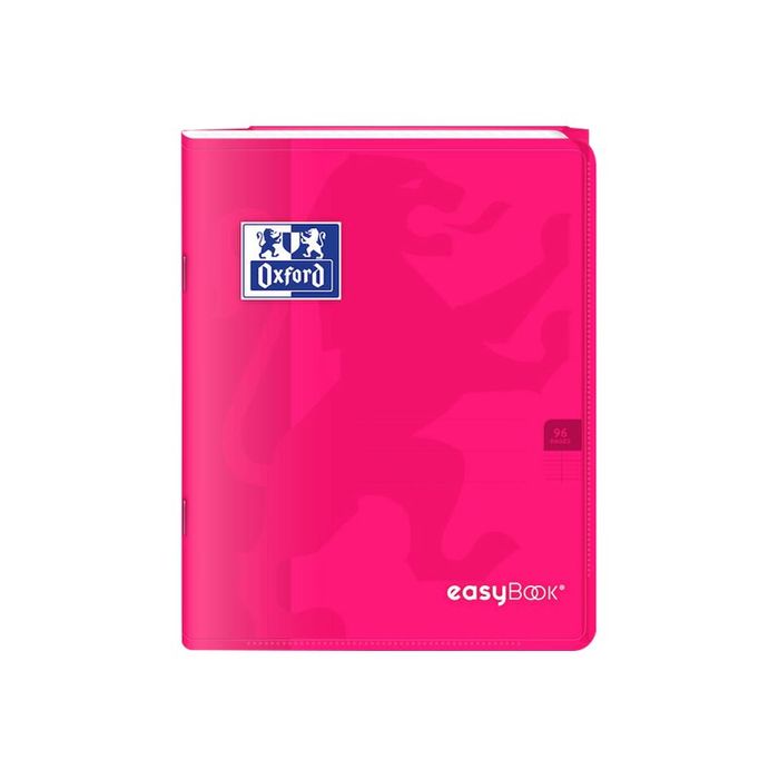 3020120119540-Oxford Easy Book - Cahier polypro 17 x 22 cm - 96 pages - grands carreaux (seyès) - disponible dans-Avant-5