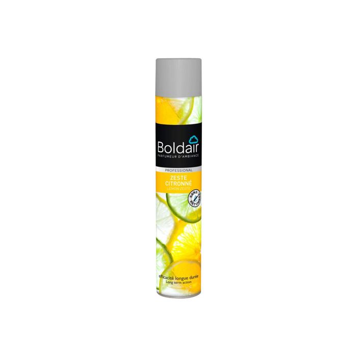 3661295607502-Boldair - Désodorisant citron - aérosol 500 ml-Avant-0