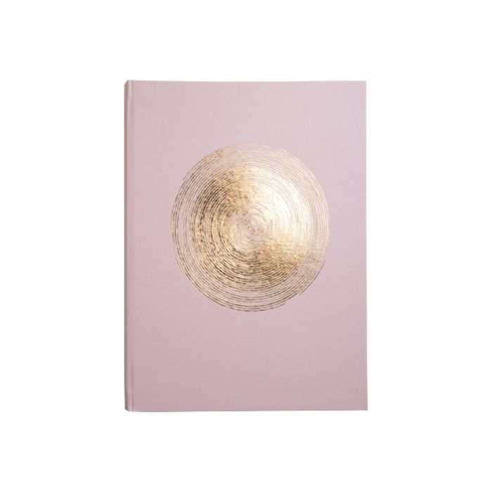 3130630479833-Exacompta Ellipse - Livre d'or - 22 x 27 cm - 100 pages - rose-Avant-0