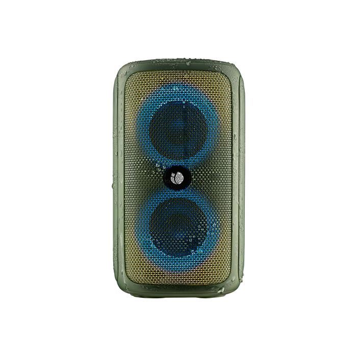 8435430622201-NGS Roller Beast - Mini enceinte sans fil - Bluetooth - 32 Watt - vert-Avant-1