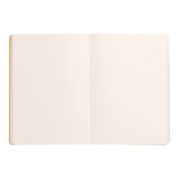 3037921174364-RHODIA Rhodiarama - Carnet souple A5 - 160 pages - pointillés - lie de vin-Avant-1