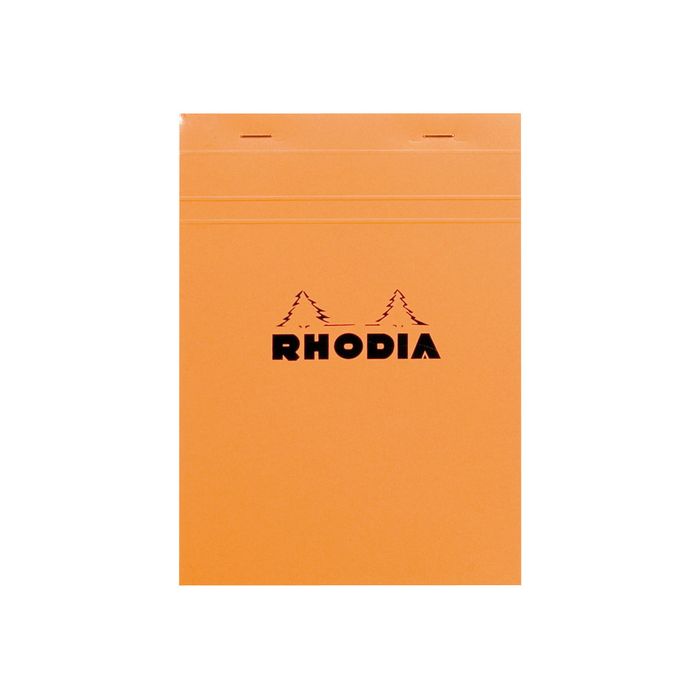 3030920162004-Rhodia Classic - Bloc notes - A5 - 80 pages - petits carreaux - 80g-Avant-0