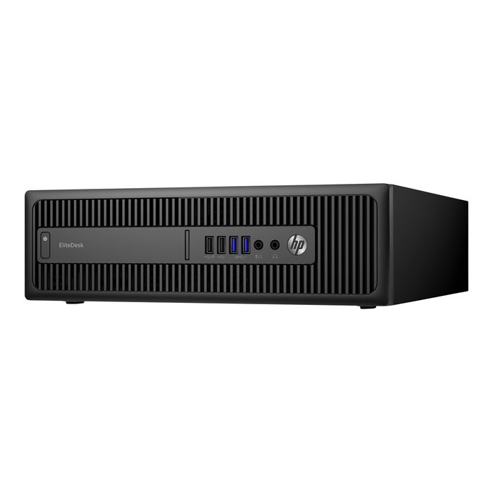 3700892090956-HP EliteDesk 800 G2 -  unité centrale - SFF - Core i5 6500 3.2 GHz - 8 Go - SSD 512 Go-Angle droit-0