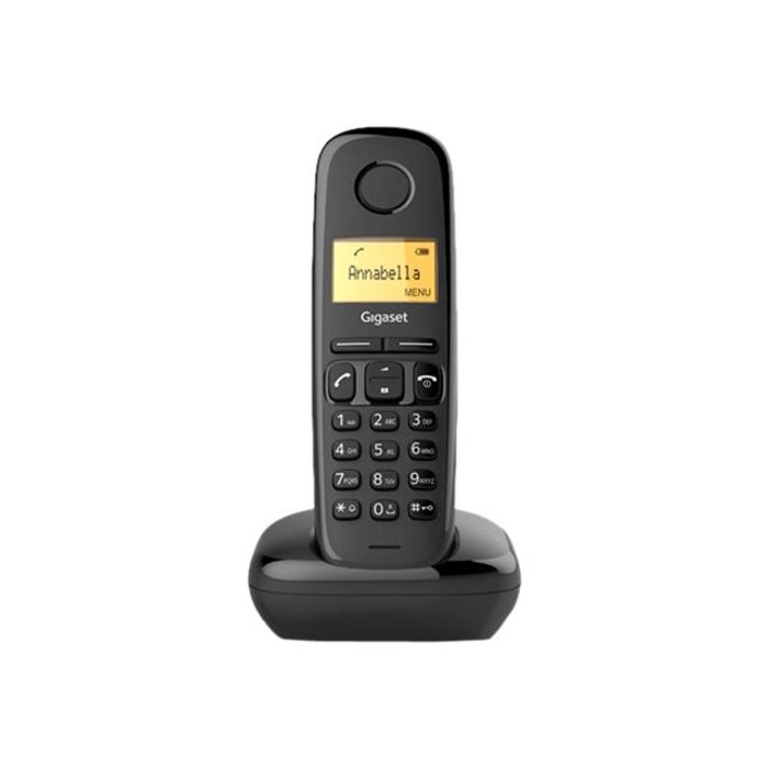 4250366851112-Gigaset A170 - téléphone sans fil - noir-Avant-1