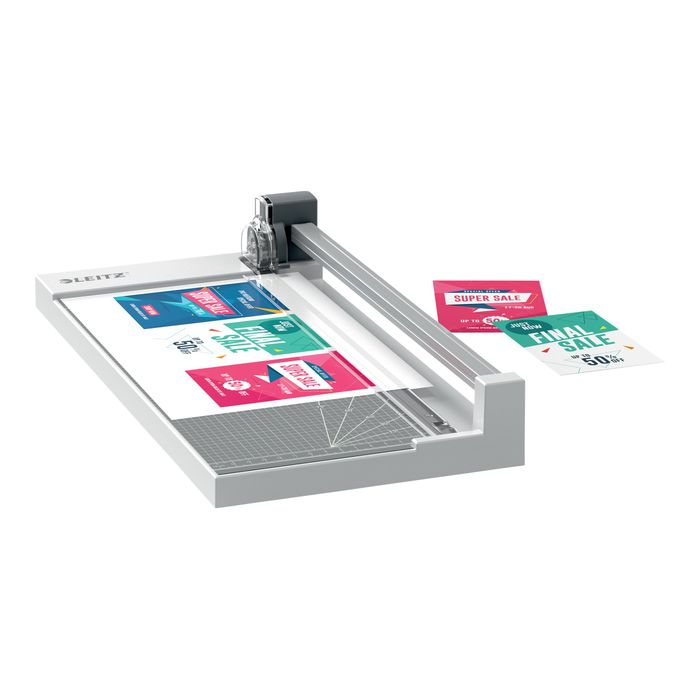 4002432129751-Leitz Precision Home Office A4 - Rogneuse / coupeuse A4 - coupe jusqu'à 10 feuilles-Angle gauche-1