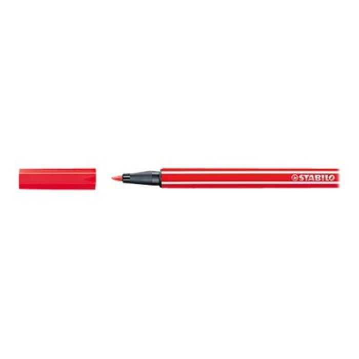 4006381483872-STABILO Pen 68 - 24 Feutres pointe moyenne - couleurs assorties-Gros plan-11